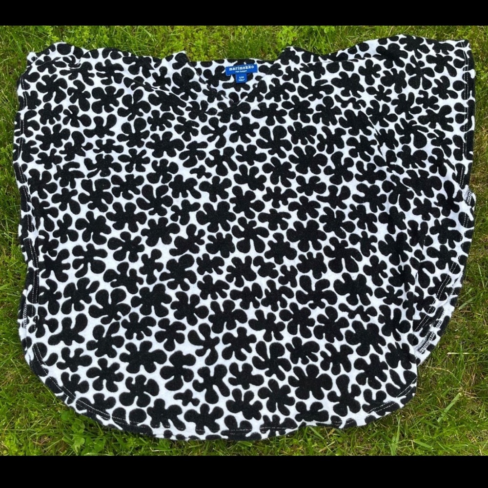 Marimekko floral swimwear cover up